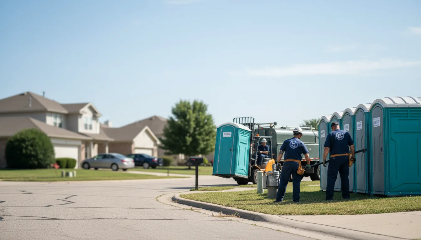 Porta Potty Rental in Pilgrims Knob, VA near me